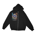 Golden Ascension Zip Up Hoodie