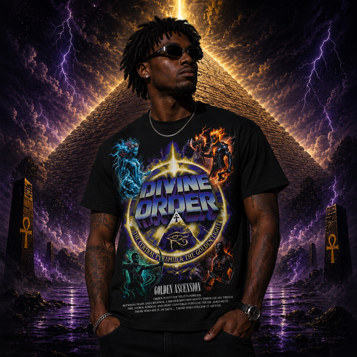 Golden Ascension Tee